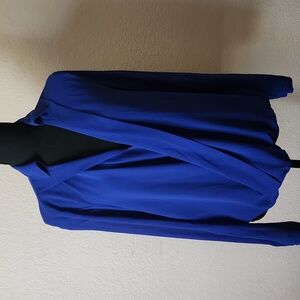 Forever 21 Women's Blouse Size Medium Blue